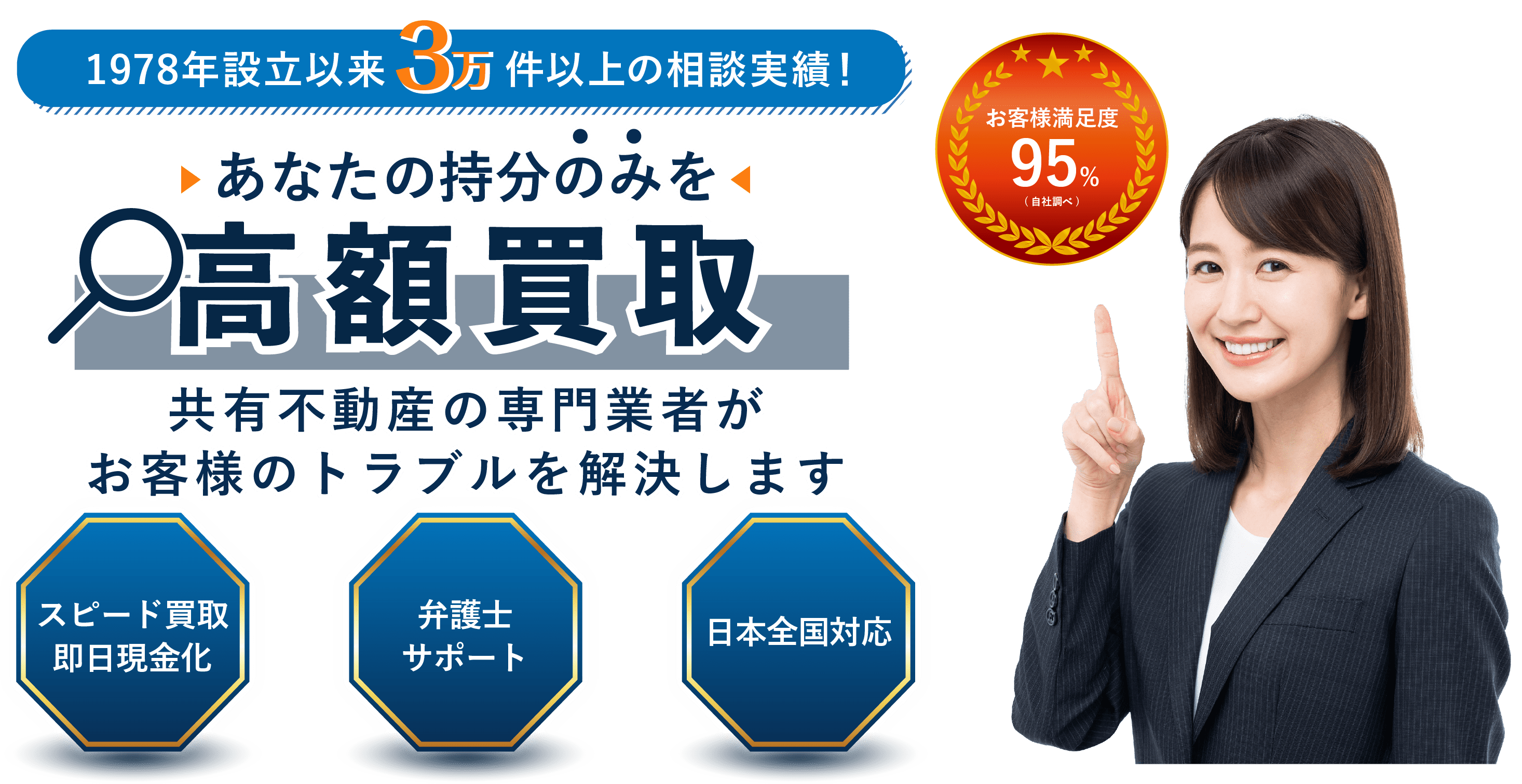 あなたの持分のみを高額買取。共有不動産の専門業者がお客様のトラブルを解決します